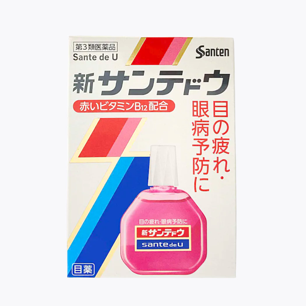 【第3類醫藥品】參天製藥 新 Sante De U αlfa 眼藥水 緩解眼睛疲勞・眼病預防 15ml