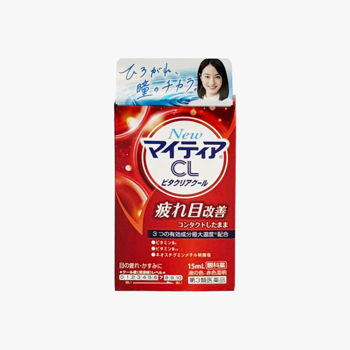 【第3類醫藥品】第一三共 NewMytear CL Vitaclear Cool 改善用眼過度 眼睛疲勞 隱形眼鏡用眼藥水 15ml