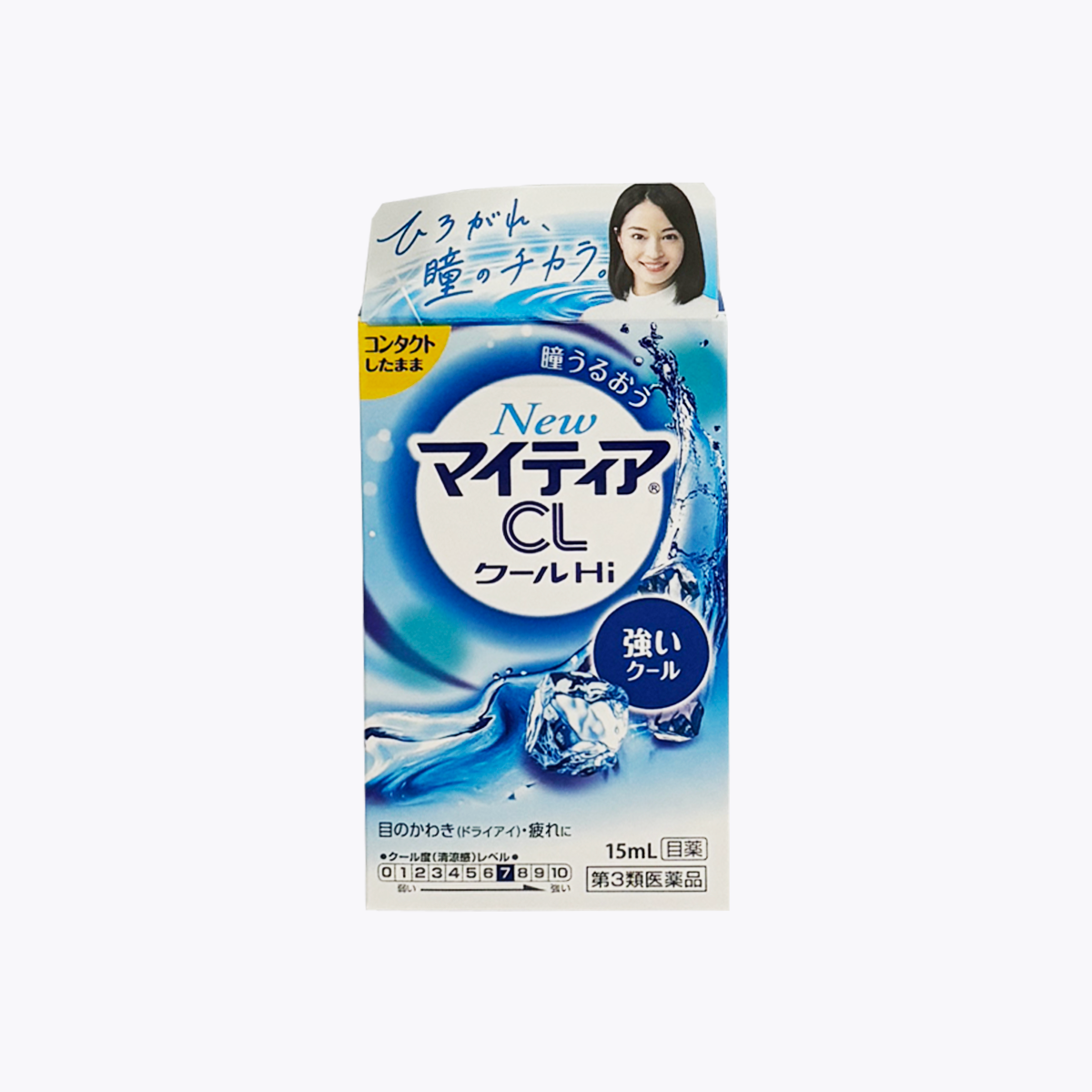 【第3類醫藥品】第一三共 NewMytear CL Cool Hi-s 冰爽清涼 隱形眼鏡用 眼藥水 15ml
