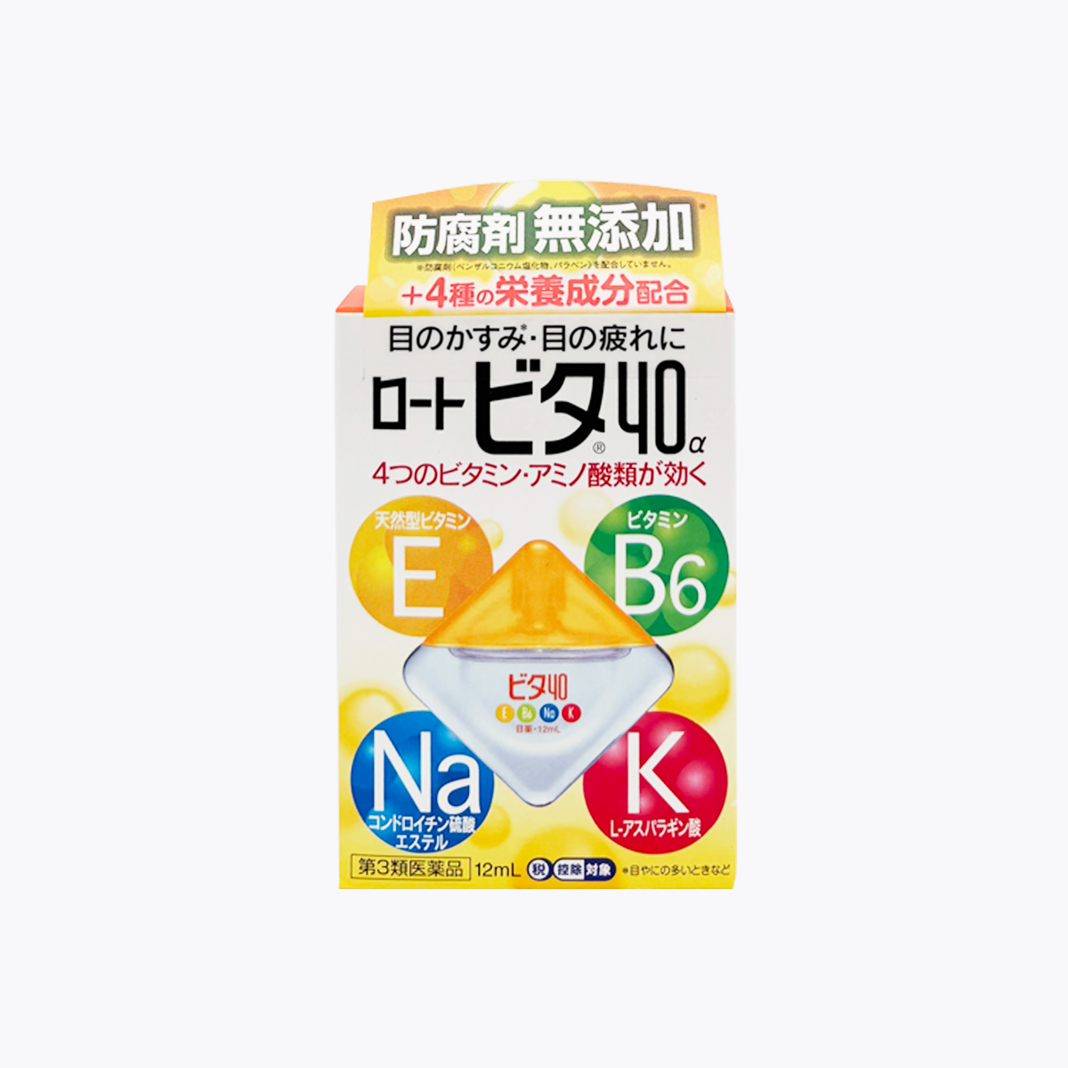 【第3類醫藥品】樂敦製藥 Vita 40α維他命 眼藥水 12ml