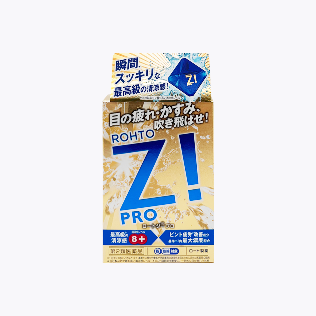 【第2類醫藥品】樂敦製藥 樂敦勁Z!PRO眼藥水 12ml
