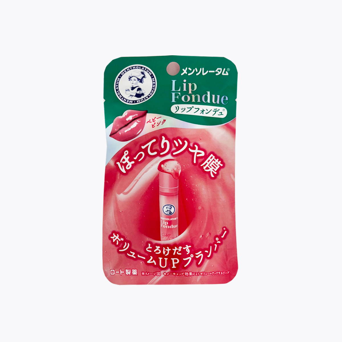 樂敦製藥 曼秀雷敦 Lip Fondue 豐盈豐潤唇膏 嬰兒粉 3.2g