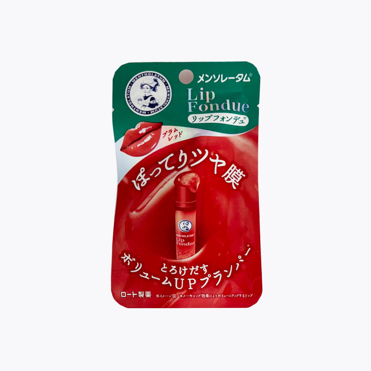 樂敦製藥 曼秀雷敦 Lip Fondue 豐盈豐潤唇膏 梅子紅 3.2g