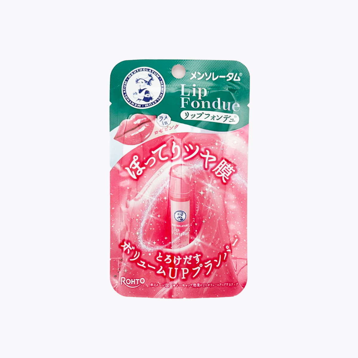 樂敦製藥 曼秀雷敦 Lip Fondue 豐盈豐潤唇膏 玫瑰粉 3.2g