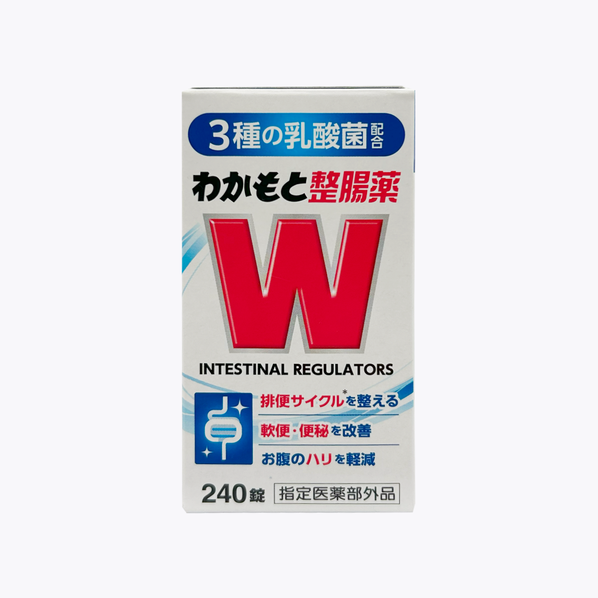 【指定醫藥部外品】WAKAMOTO製藥 若元 整腸藥 240錠