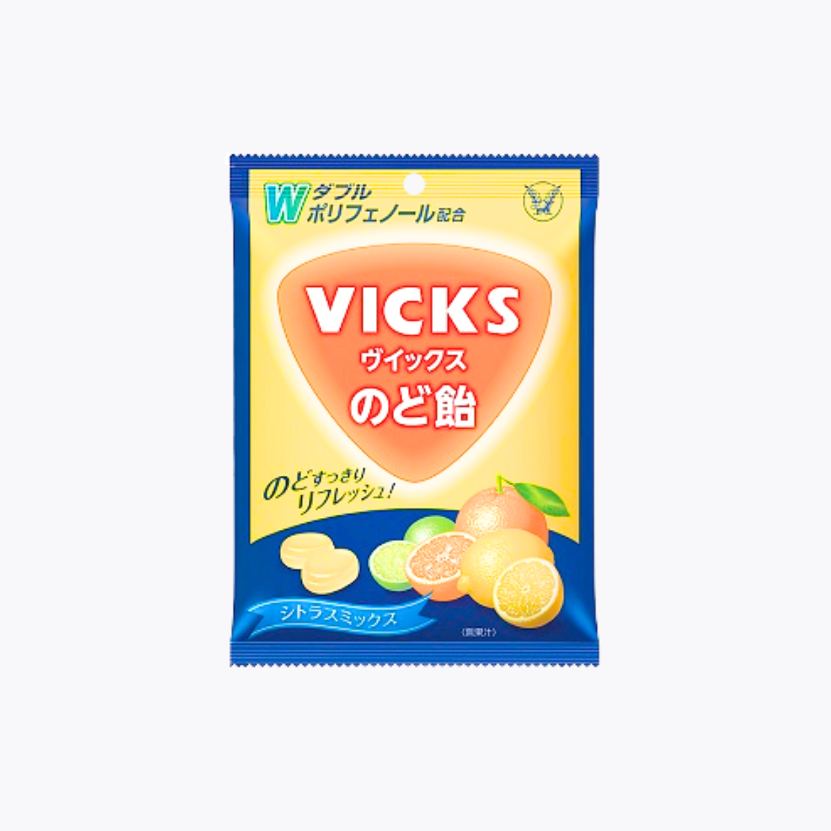 大正製藥 VICKS 潤喉糖 柑橘綜合喉糖 70g
