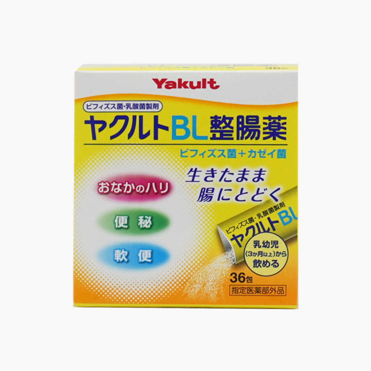 【指定醫藥部外品】Yakult 養樂多 BL 整腸藥 顆粒 3個月以上嬰幼兒可用 36包