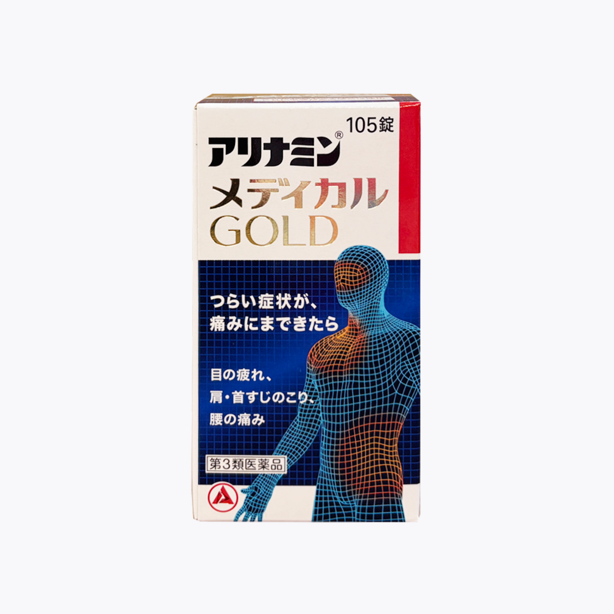 【第3類醫藥品】合利他命製藥 金強效錠 MEDICAL GOLD 緩解疲勞複合B群 105錠
