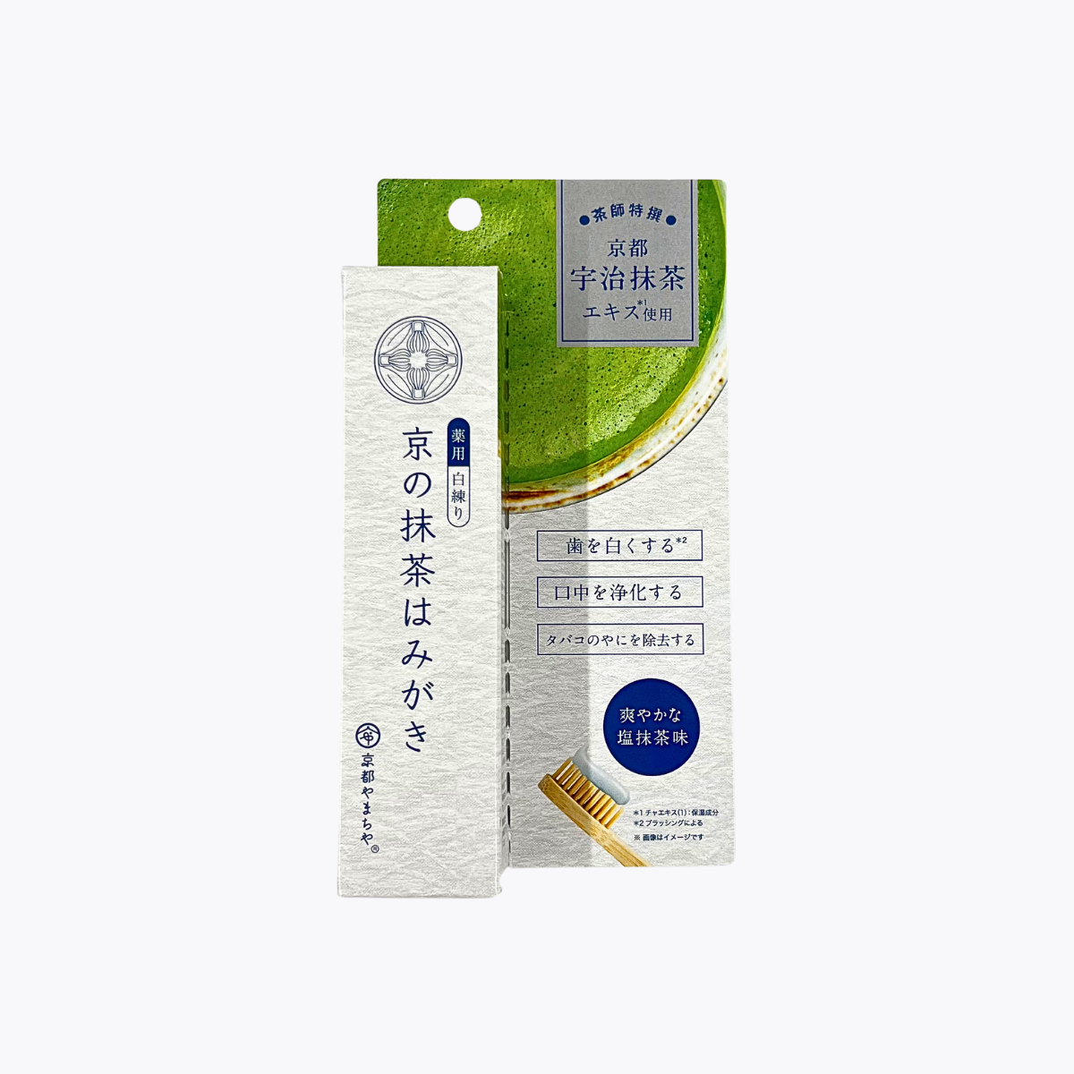 【醫藥部外品】Purasesu製藥 京都町家監製 京抹茶藥用牙膏 藥用白色牙膏 60g