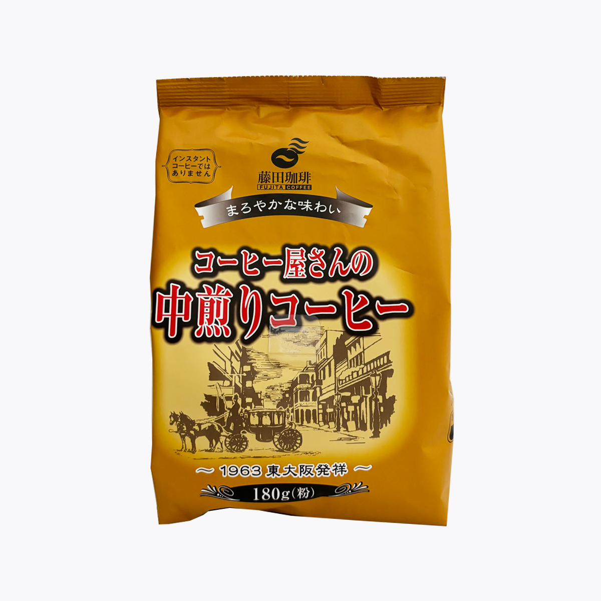 藤田咖啡 咖啡屋的中焙咖啡(粉) 180g