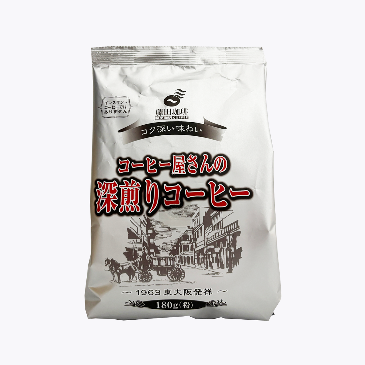 藤田咖啡 咖啡屋的深焙咖啡(粉) 180g