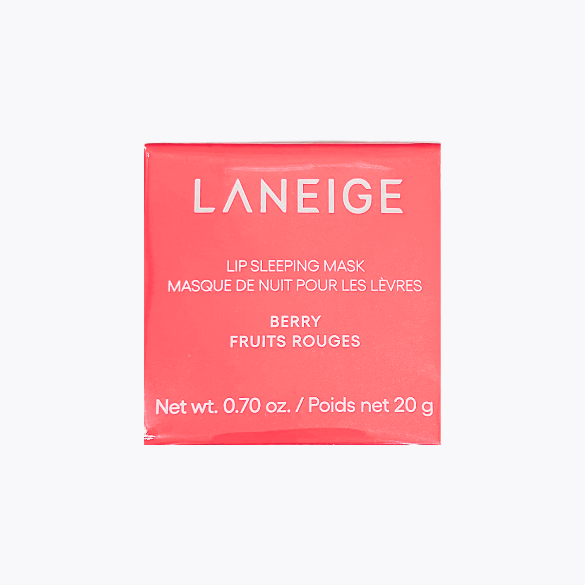LANEIGE 蘭芝 睡美人極萃滋養晚安唇膜 莓果 20g