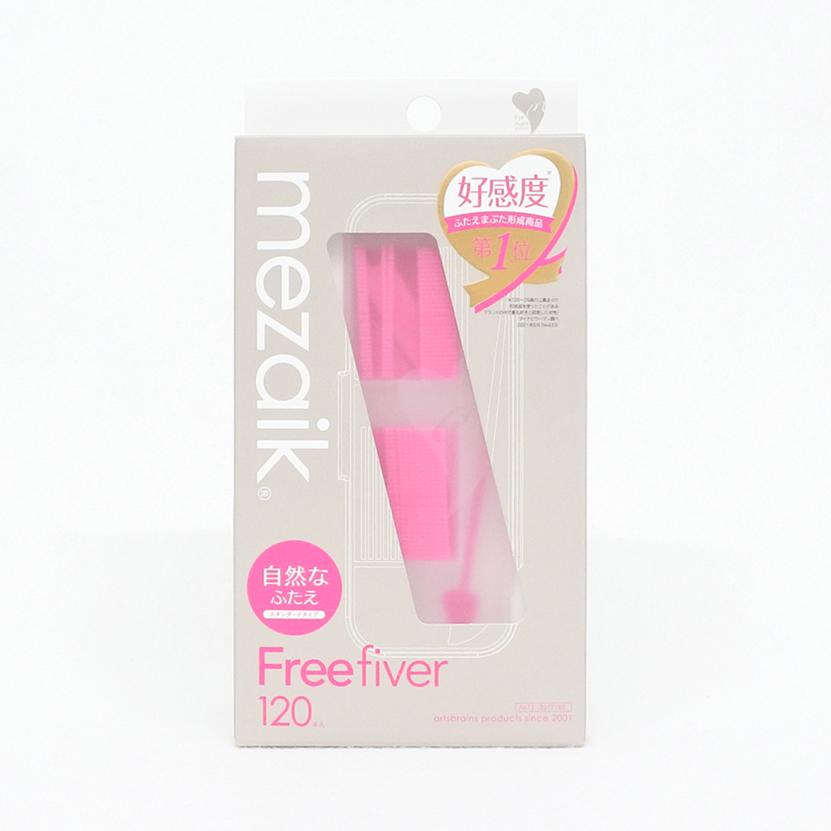 mezaik Free fiver 自然雙眼皮纖維條 120條入