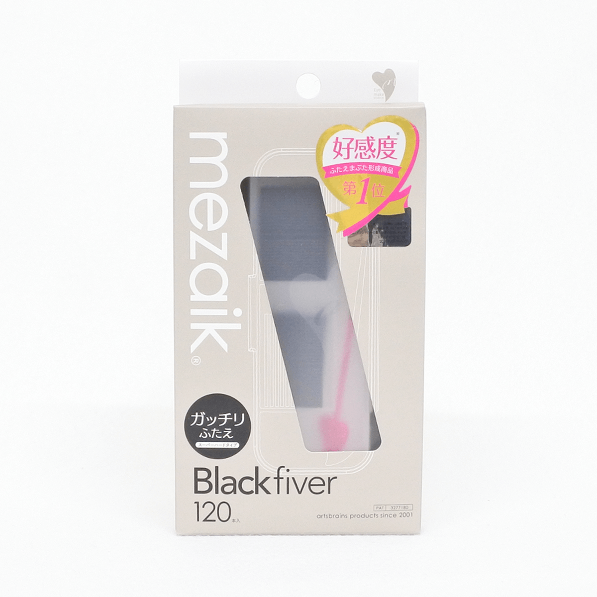 mezaik Black fiver 超深邃雙眼皮纖維條 120條入