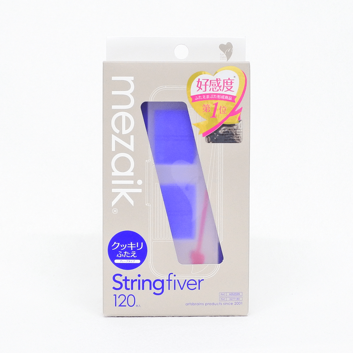 mezaik String fiver 深邃雙眼皮纖維條 120條入