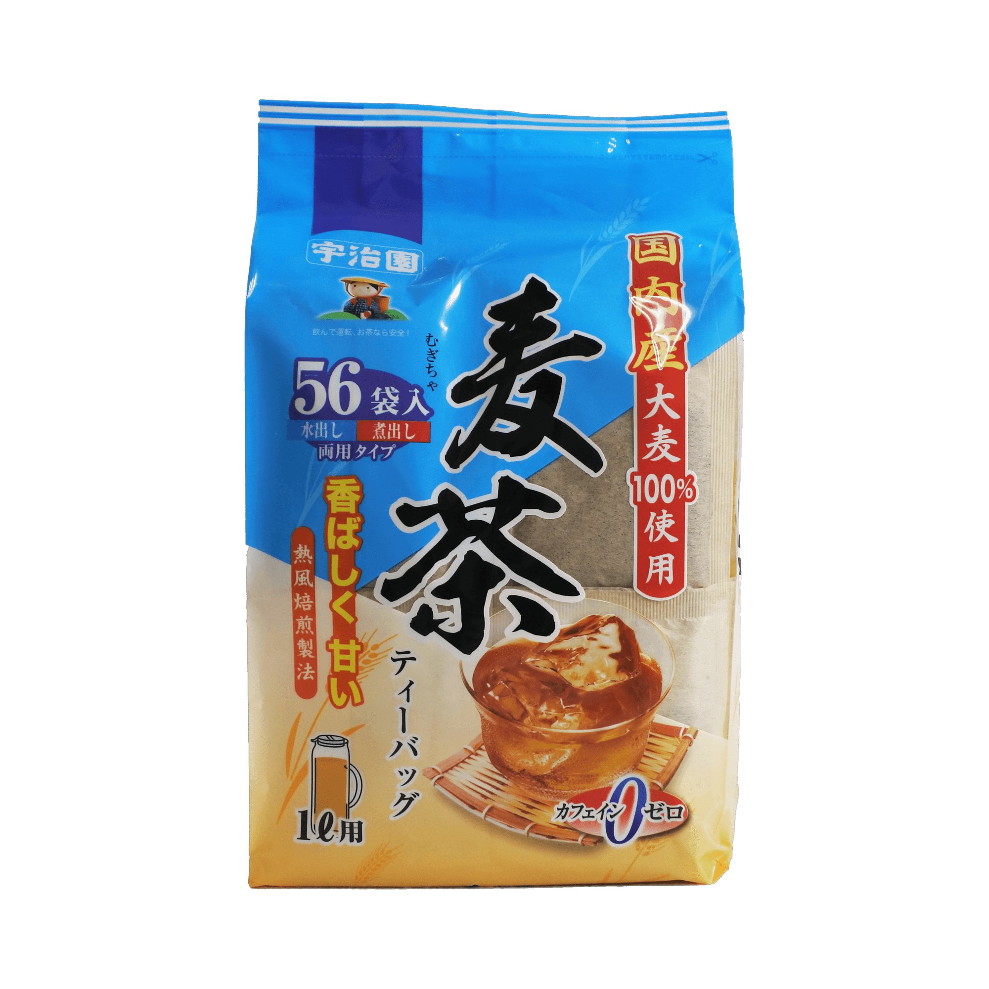 宇治園 麥茶茶包 8g x 56包