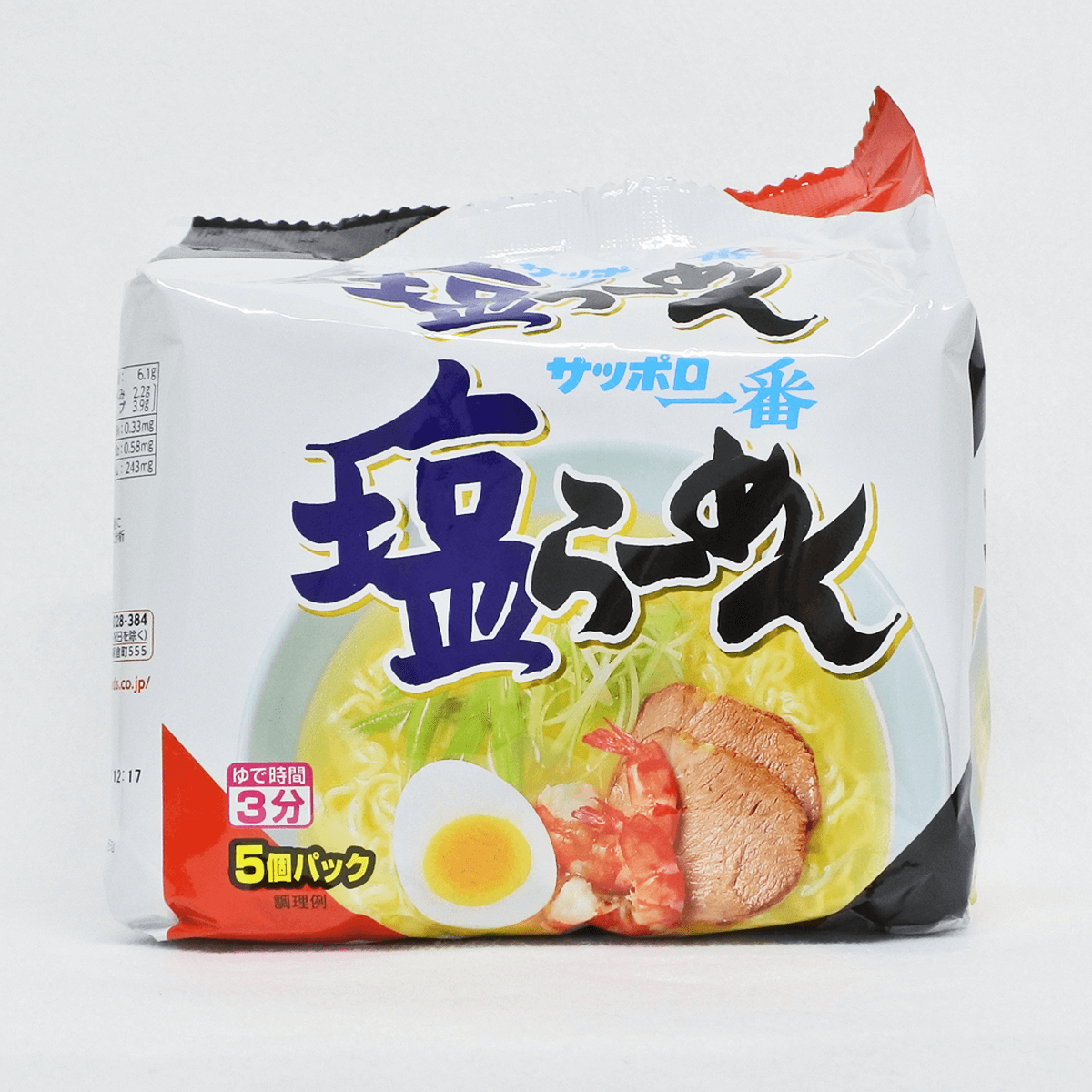 Sanyo食品 札幌一番 鹽拉麵 5包入