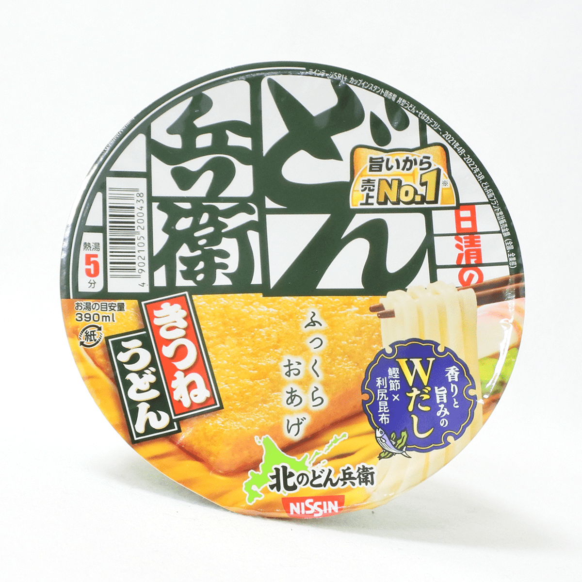 【北海道限定】日清食品 NISSIN 咚兵衛豆皮烏龍麵 94g