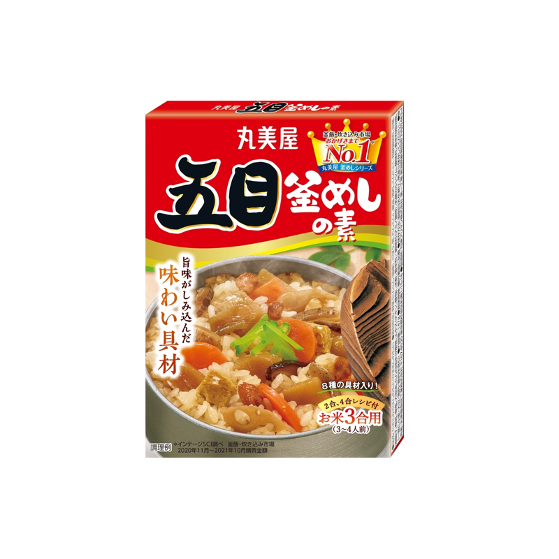 丸美屋食品工業 五色什錦炊飯調味包