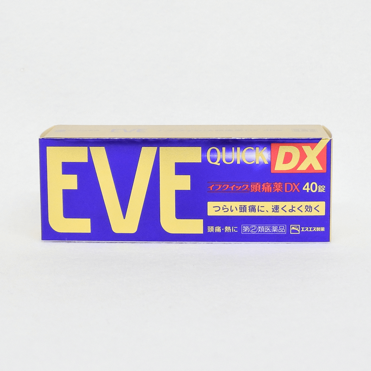 【11.11 TimeSale】【指定第2類醫藥品】白兔牌 SS製藥 EVE QuickDX 速效止痛藥 40錠