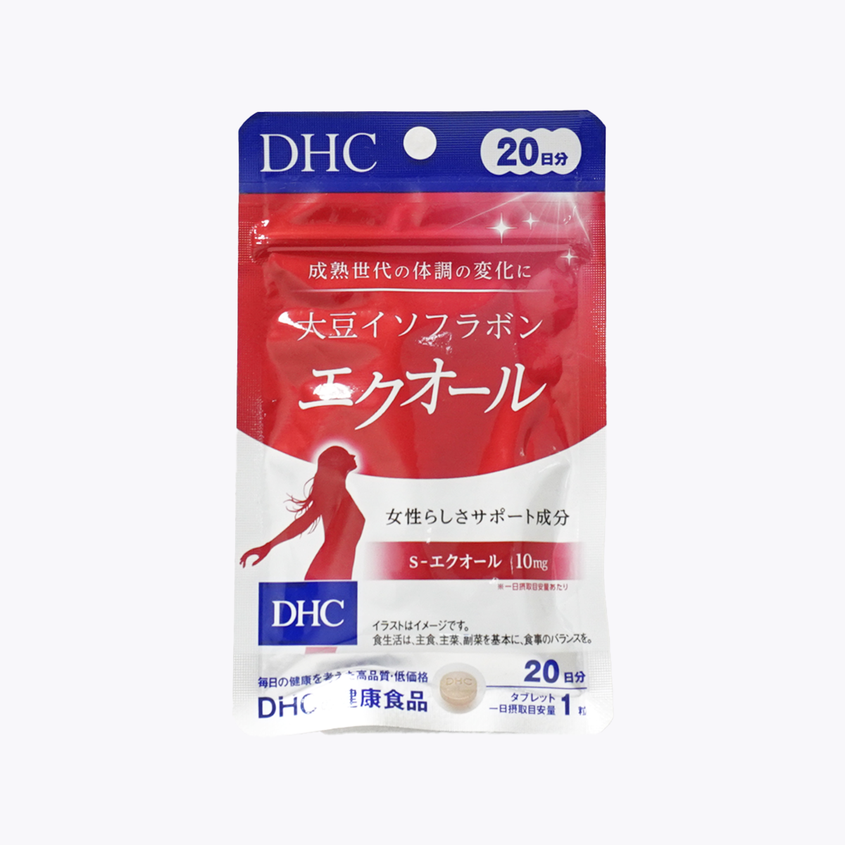 DHC 大豆異黃酮 雌馬酚 20粒 20日分