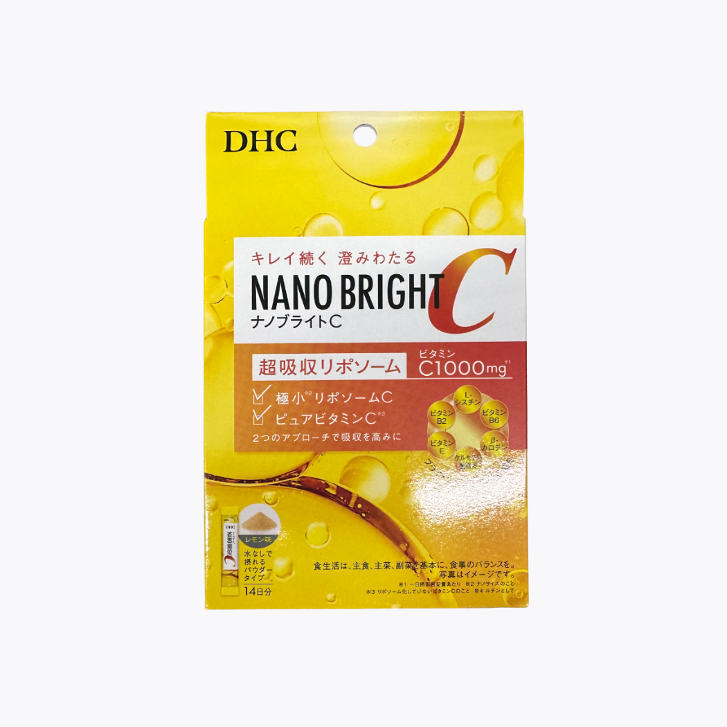 DHC Nano Bright C 奈米脂質體 維他命C粉 14條 14日分