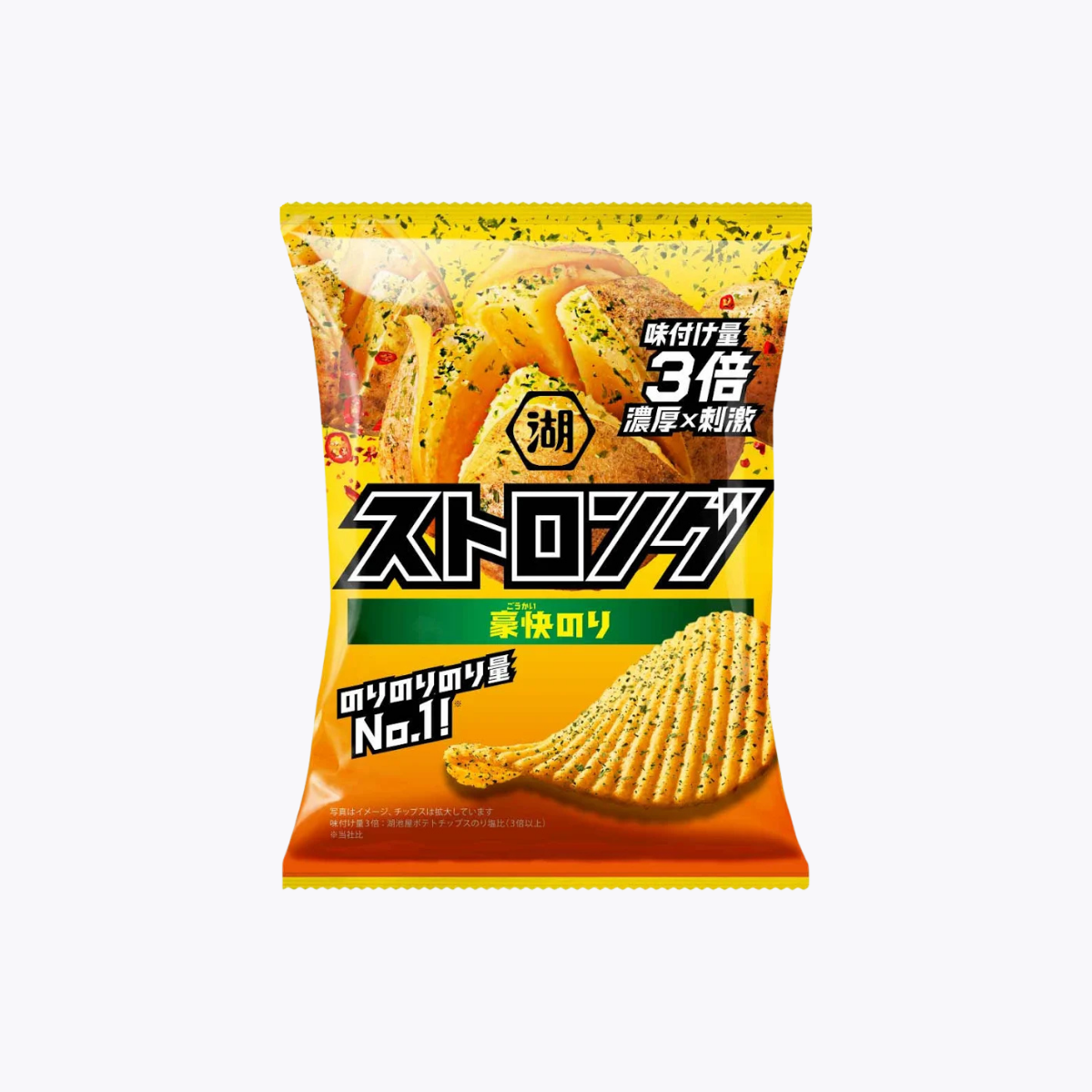 湖池屋 STRONG 濃郁海苔口味 厚切洋芋片 53g