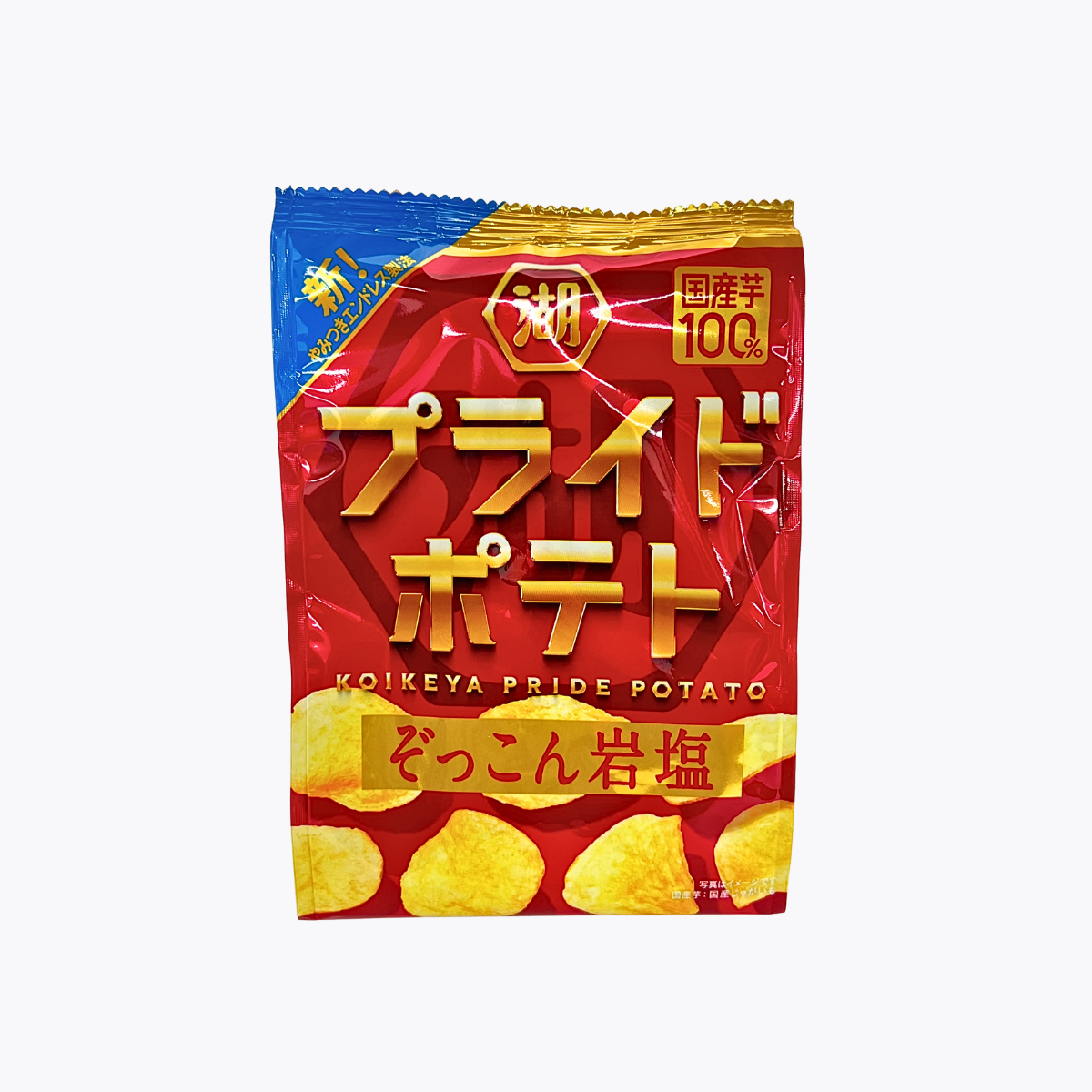 湖池屋 PRIDE POTATO 美味岩鹽 洋芋片 55g
