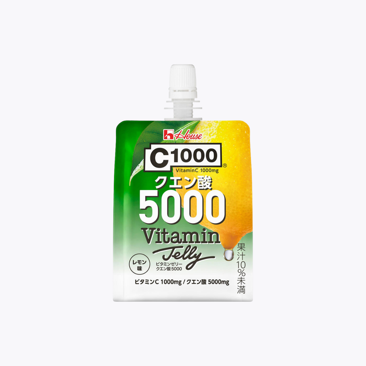 House Wellness Foods C1000 維他命C果凍 檸檬酸5000 檸檬風味 180g