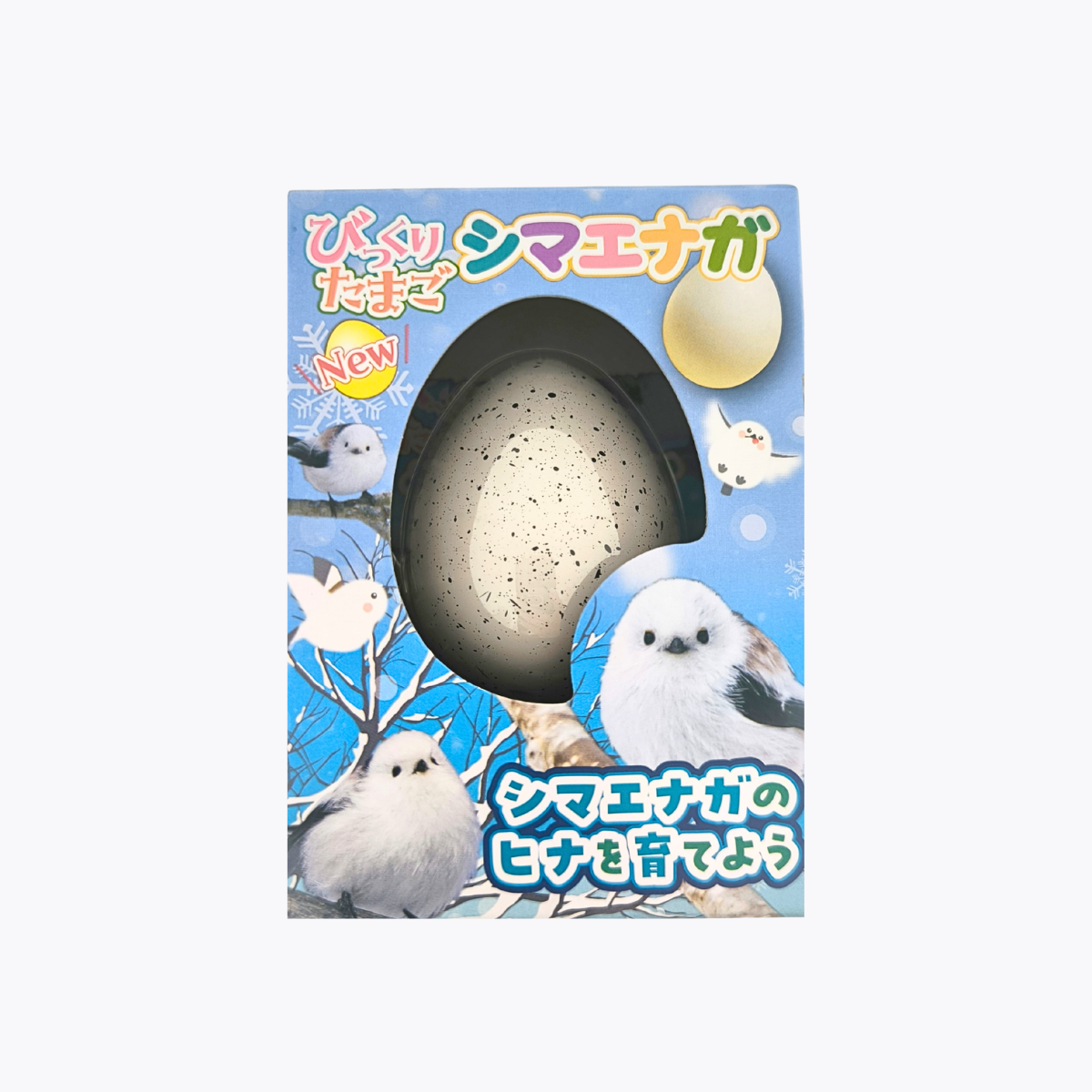 FIRST ARROW 雪之精靈 銀喉長尾山雀驚喜孵化蛋 水孵化 玩具 1個