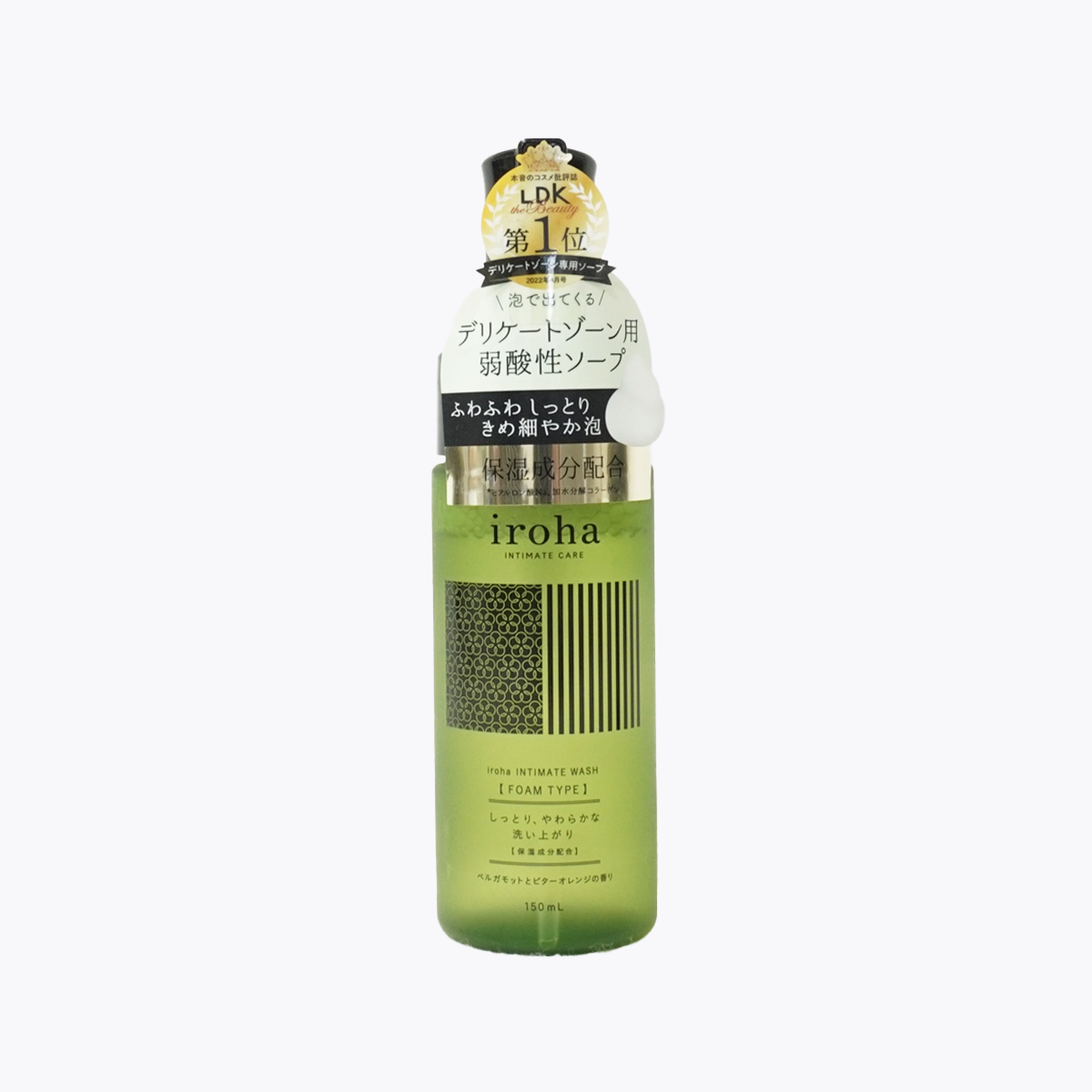 iroha INTIMATE WASH 依柔華 私密沐浴乳 泡沫型 150ml
