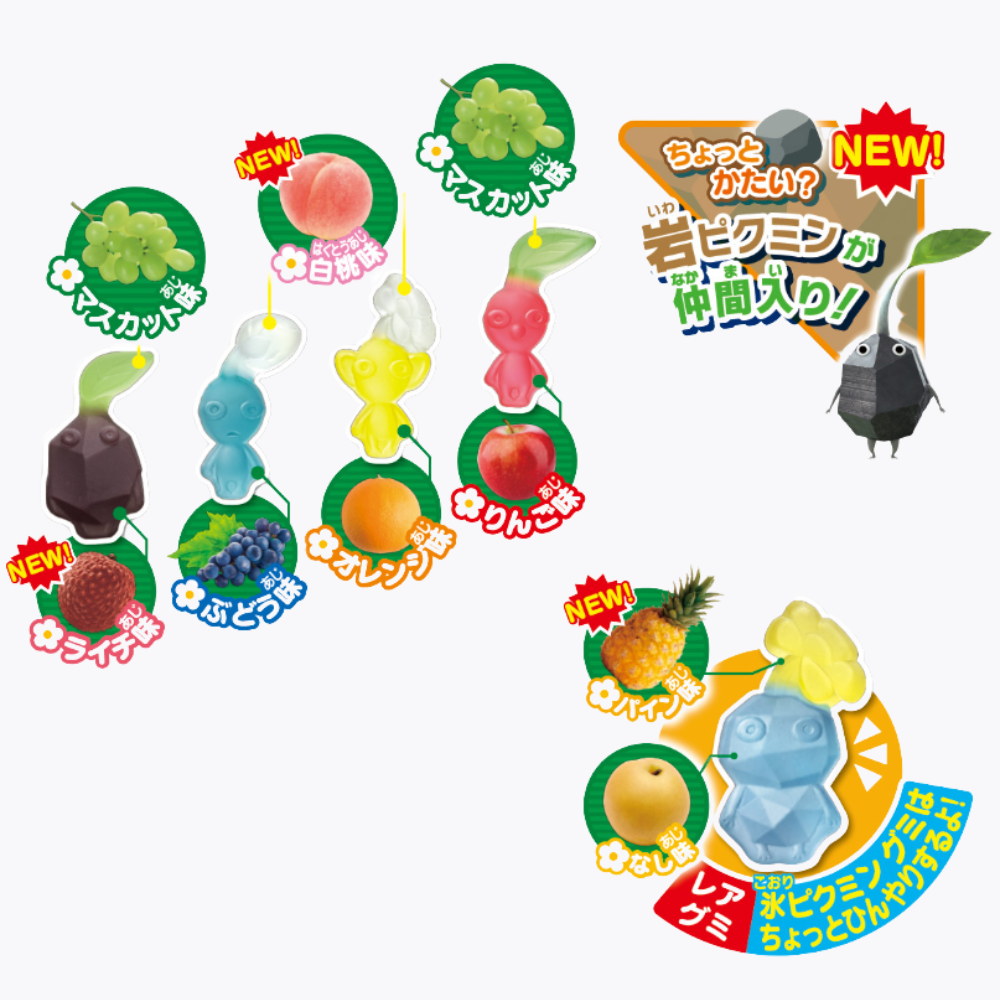BANDAI 皮克敏 可食用造型軟糖 33g
