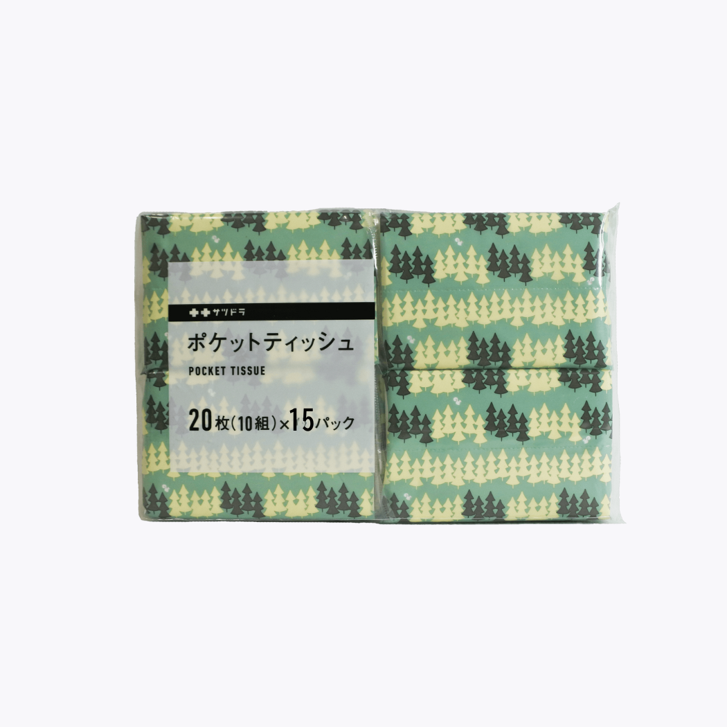 札幌藥妝  面紙 10抽15包