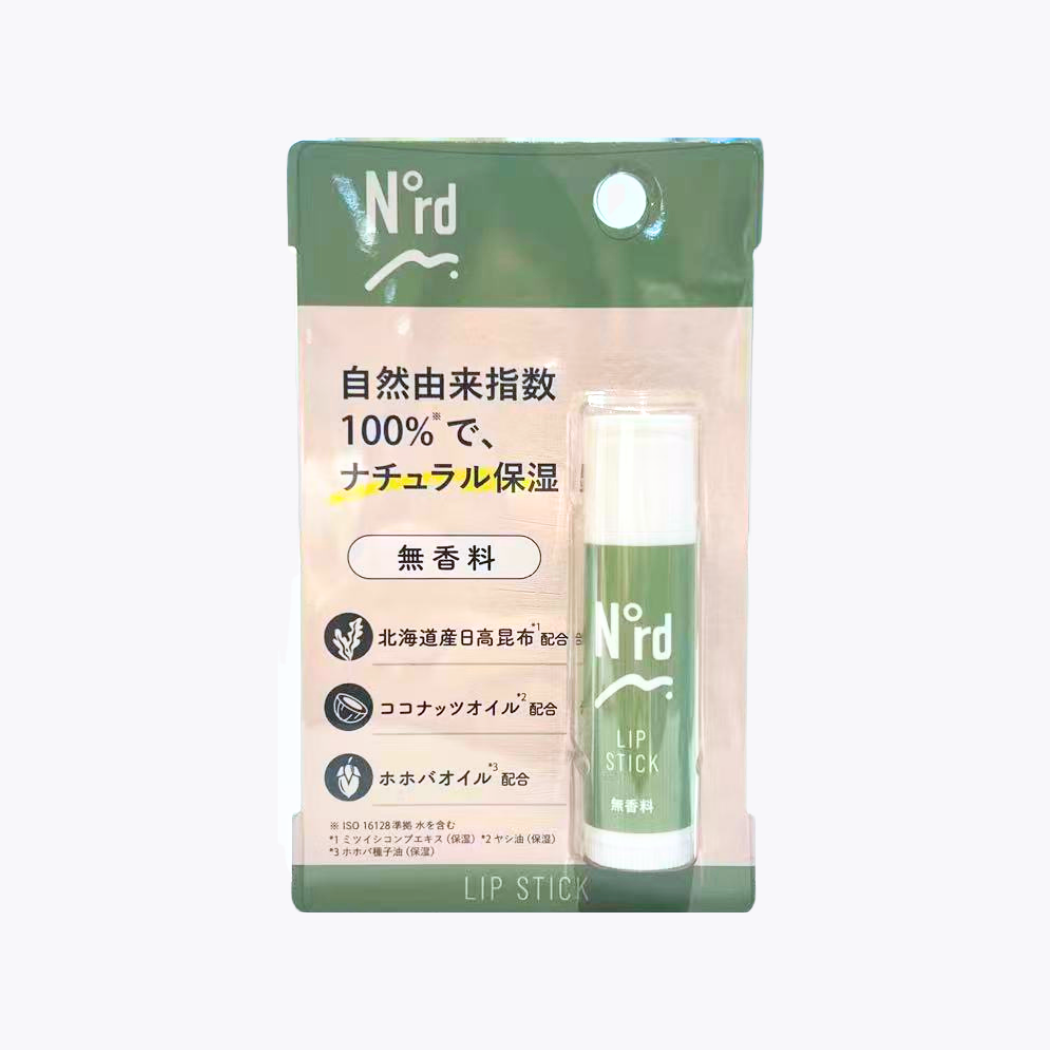 札幌藥妝 N°rd 保濕護唇膏 無香料 5.5g