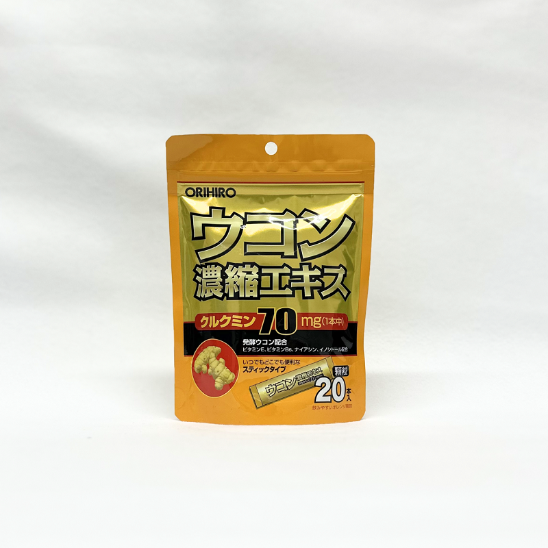 Orihiro 解酒護肝 濃縮薑黃萃取精華 顆粒 1.5g×20包