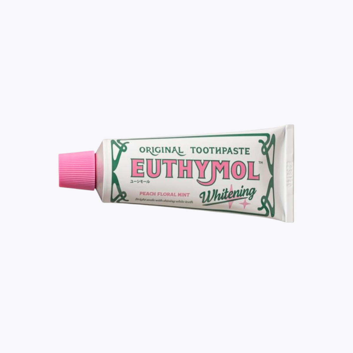 【醫藥部外品】EUTHYMOL White Pink 藥用 經典奢護牙膏 粉色 花漾沁桃薄荷口味 106g
