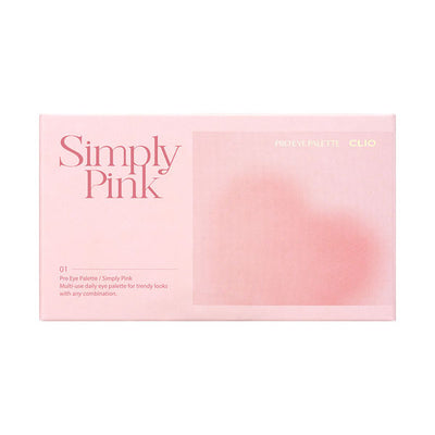 CLIO 珂莉奧 Pro 璀璨星沙十色眼影盤 01Simply Pink 甜美粉櫻 0.6gX10
