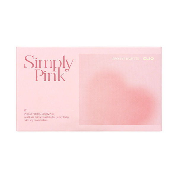 CLIO 珂莉奧 Pro 璀璨星沙十色眼影盤 01Simply Pink 甜美粉櫻 0.6gX10