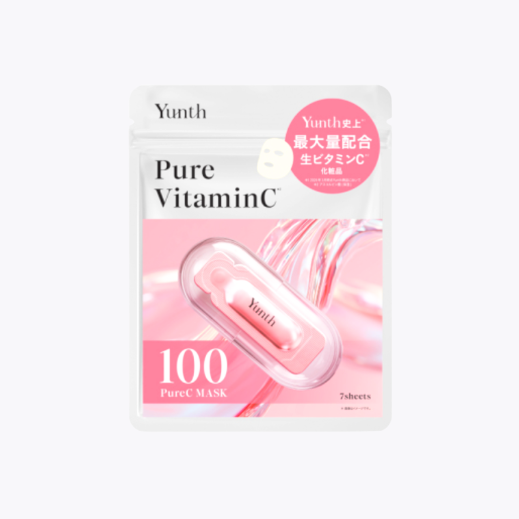 Yunth 生VC 生維他命C 精華面膜 Pure Mask 7片