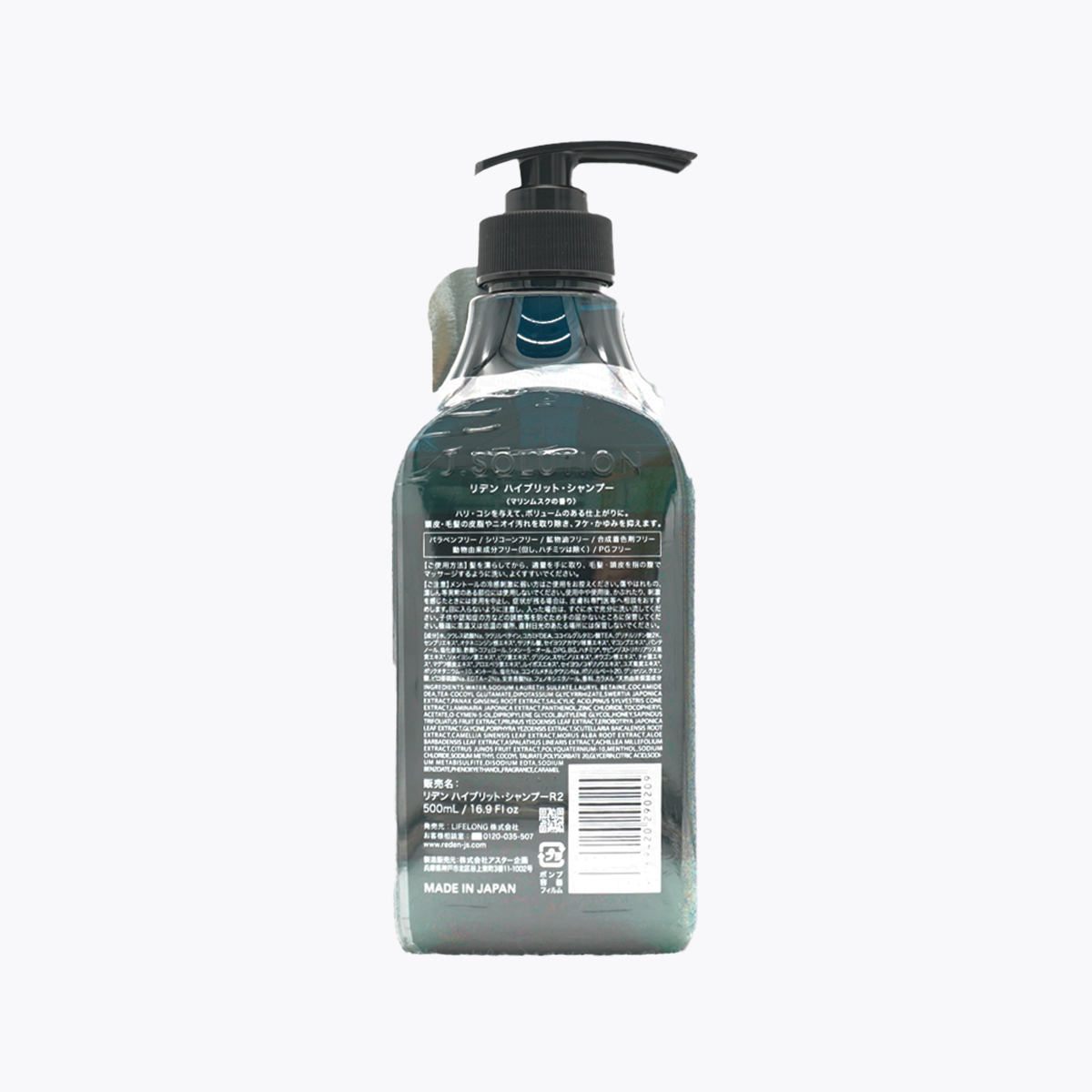 REDEN 紳士機能洗髮精 R2 海洋麝香 頭皮護理 體味護理 500ml