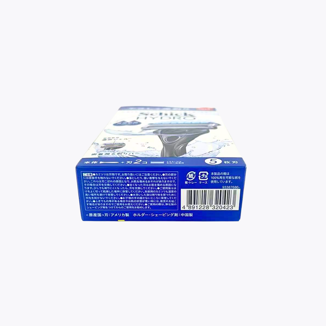 Schick Hydro 一般肌膚適用刮鬍刀 本體＋刀片2個
