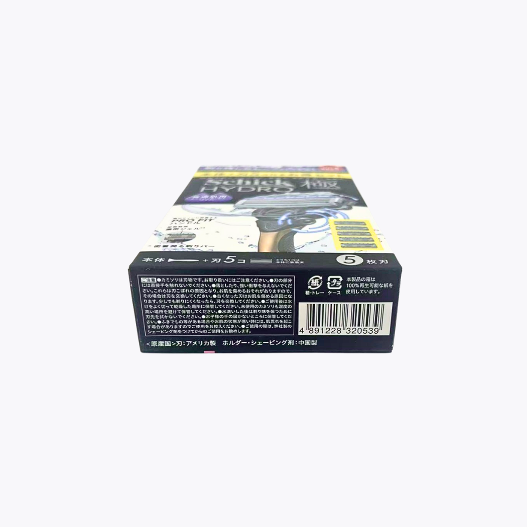 Schick Hydro 極 一般肌膚適用刮鬍刀組合包 本體＋刀片5個