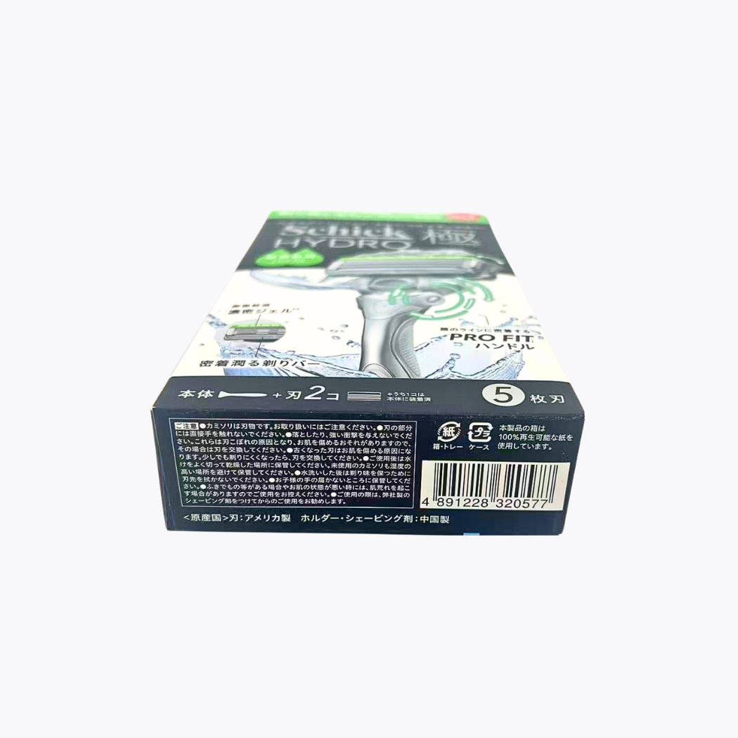 Schick Hydro 極 敏感肌膚適用刮鬍刀 本體＋刀片2個
