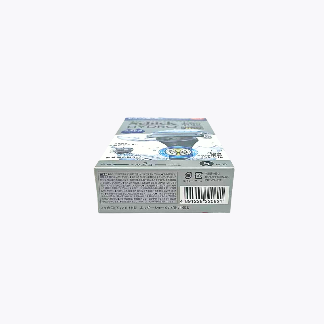 Schick Hydro 極動力 一般肌膚適用刮鬍刀 本體＋刀片2個