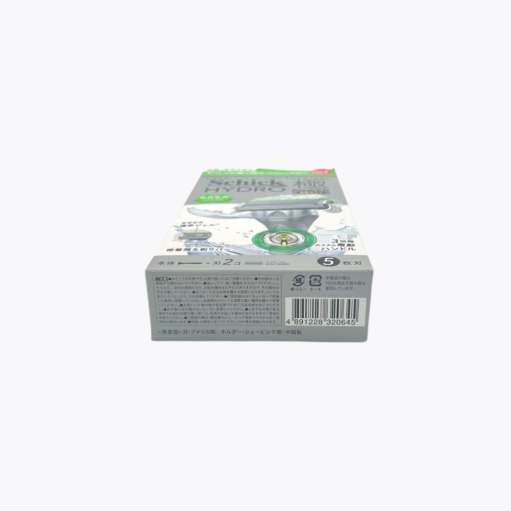 Schick Hydro 極動力 敏感肌膚適用刮鬍刀 本體＋刀片2個