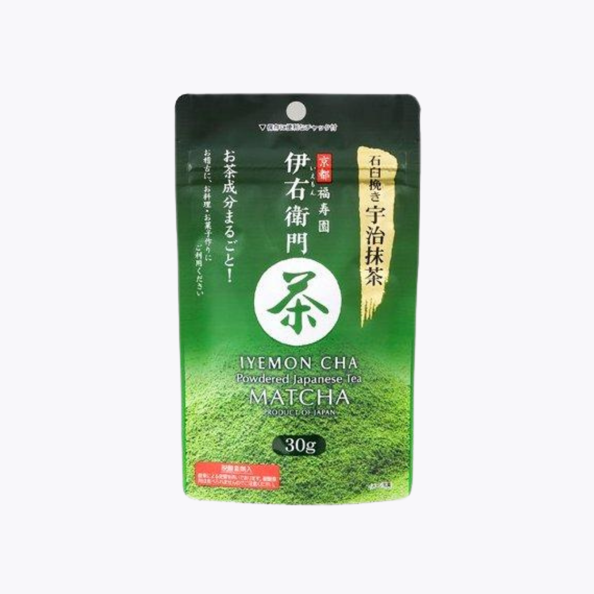 宇治露製茶 伊右衛門 石磨宇治抹茶粉 30g