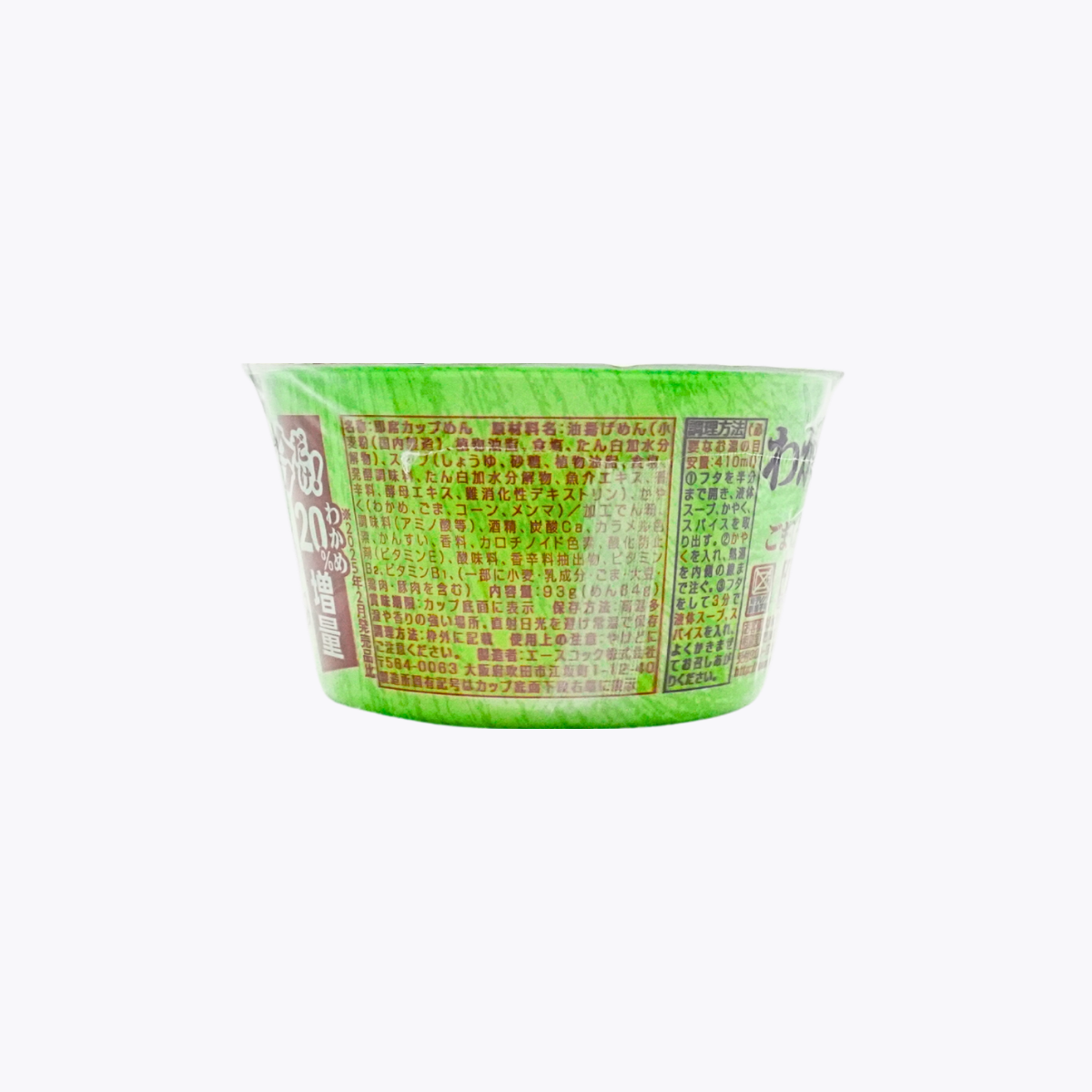 Acecook 海帶拉麵 芝麻醬油風味 93g