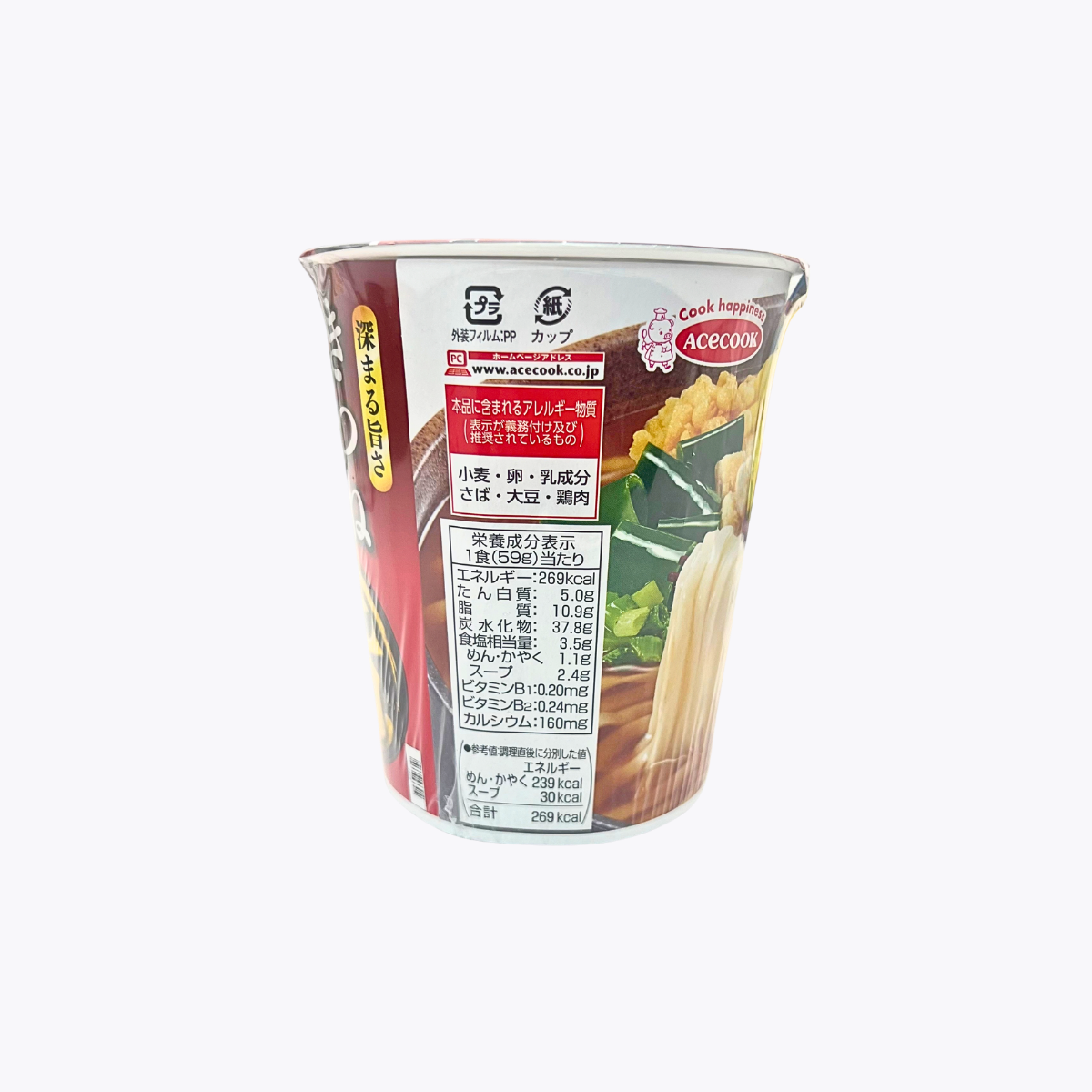 ACECOOK 丸旨 狐狸烏龍麵 59g