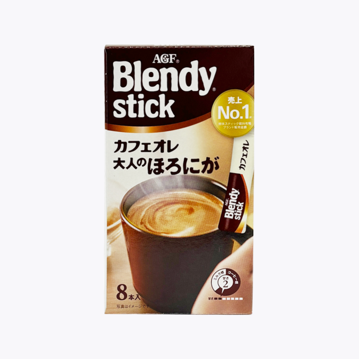 味之素 AGF Blendy Stick 咖啡歐蕾 大人微苦風味 8包