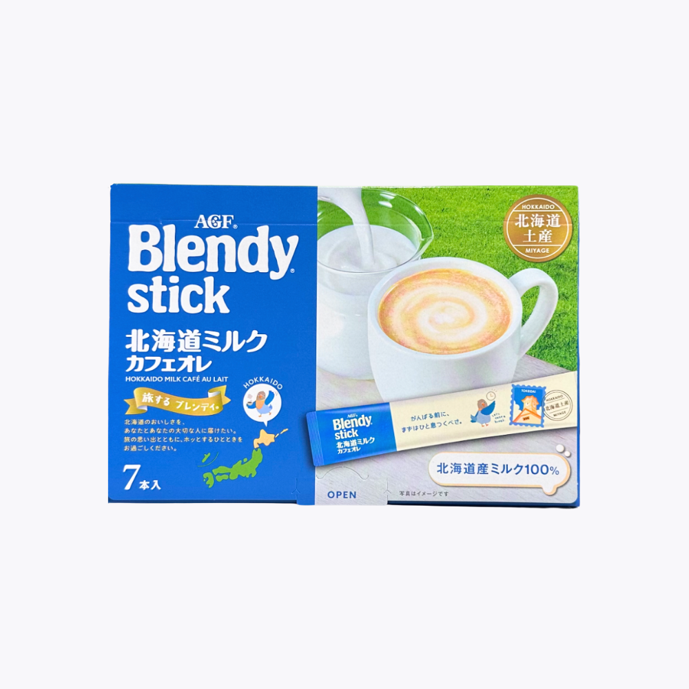 味之素 AGF Blendy 北海道牛奶咖啡歐蕾 7包
